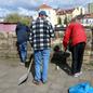 Bezdomovci z Charity uklízeli Litoměřice